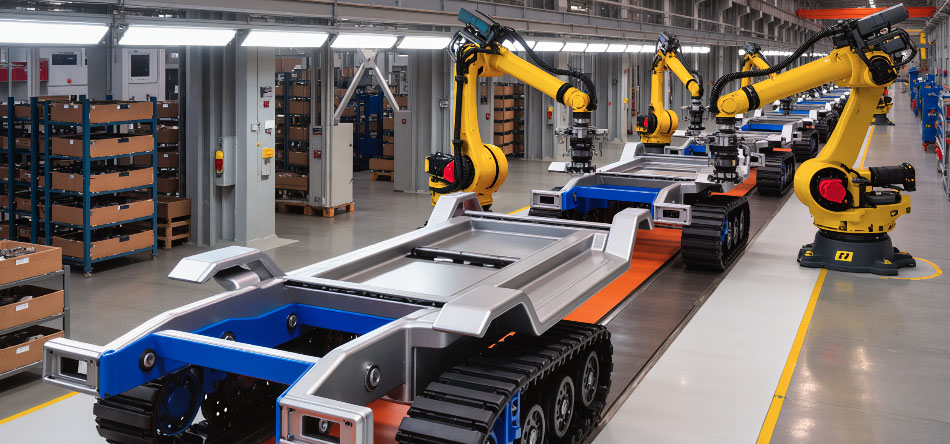 ロボットシャーシ用電動